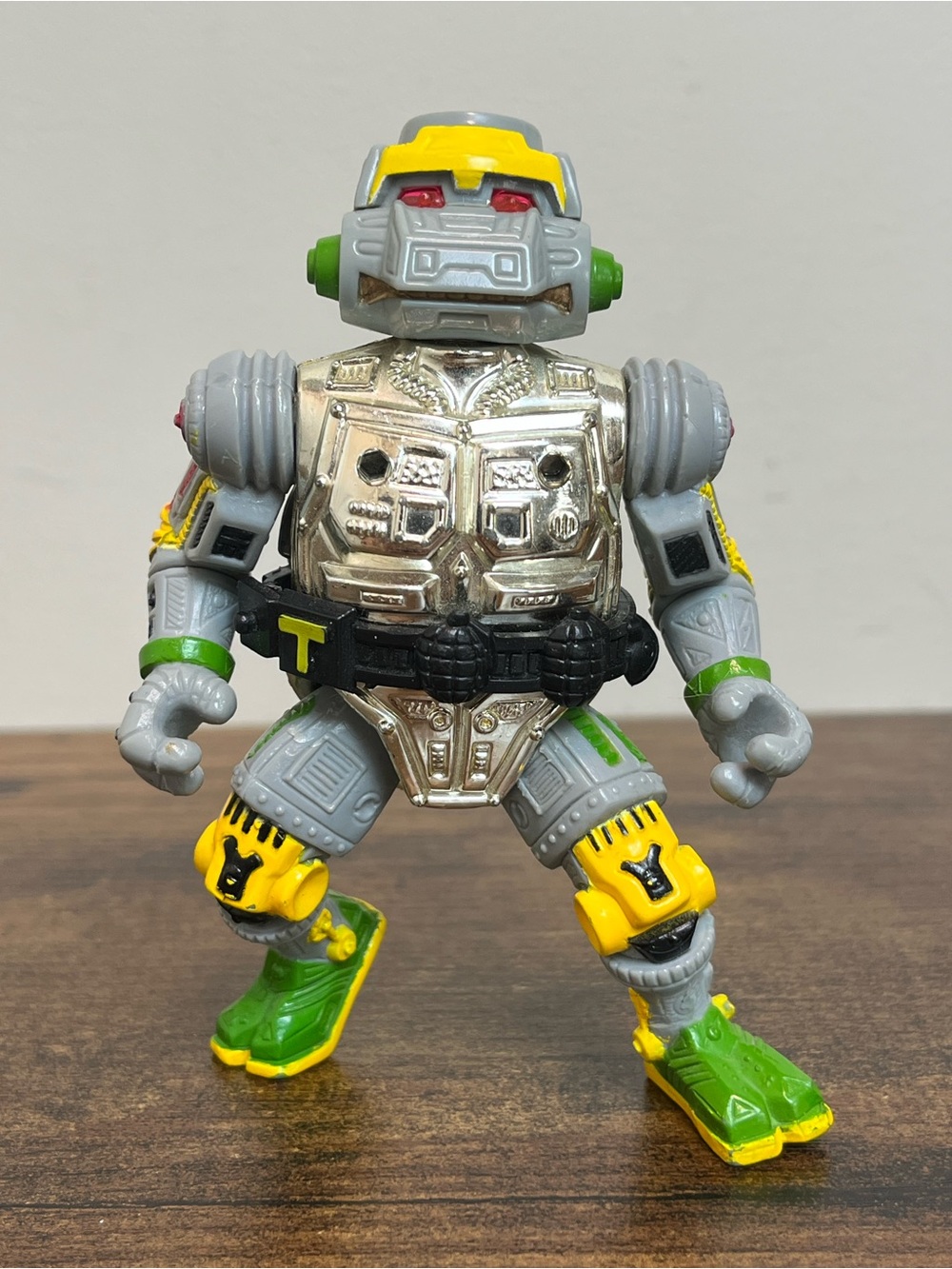 Vintage 1989 TMNT Teenager Mutant Ninja Turtles Metalhead Action Figure